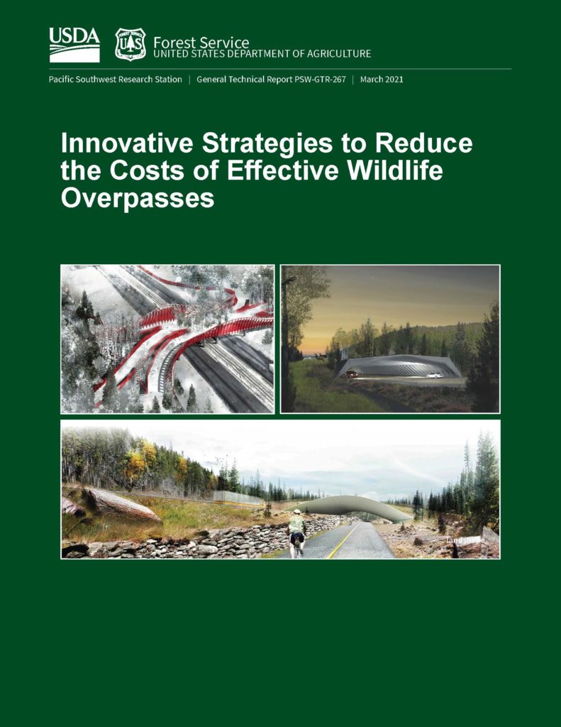 Innovative Strategies to Reduce the Cost of Effective Wildlife Overpasses