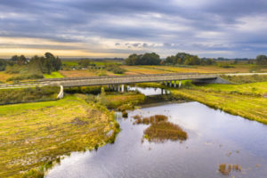 River Bridge With Wildlife Underpass