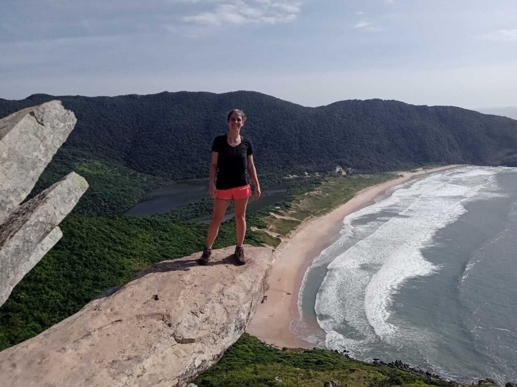 Fernanda in Serra Do Intendente State Park in Minas Gerais, Brazil