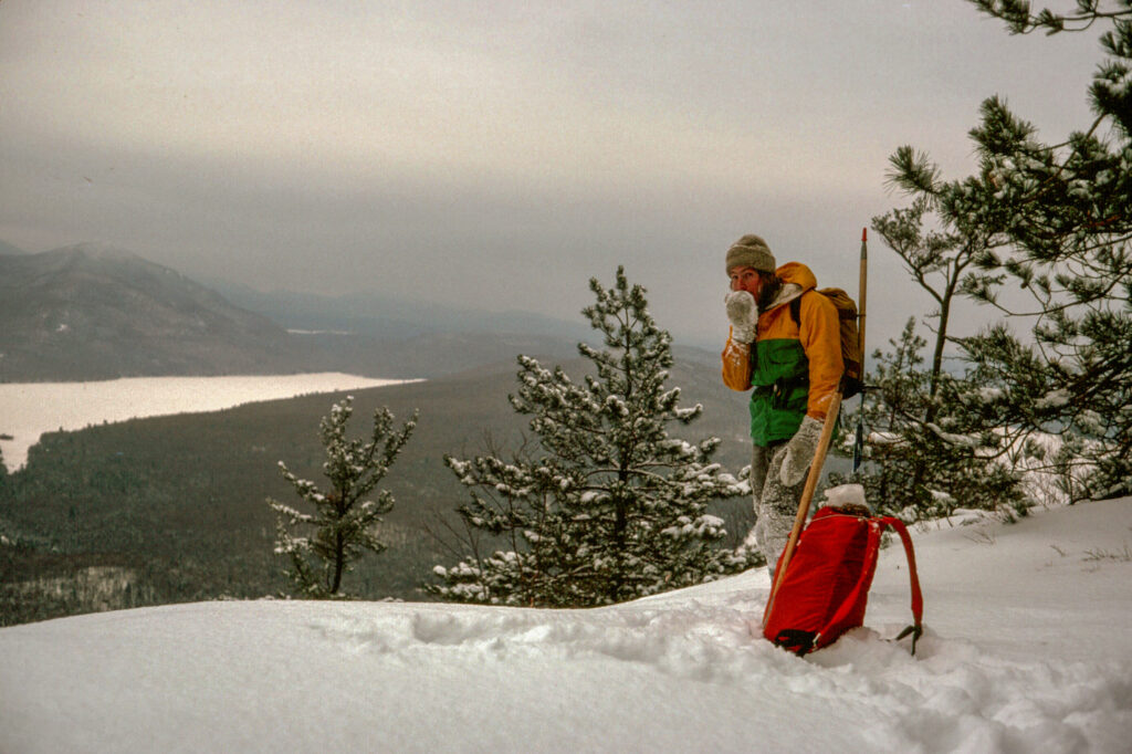 Gary in Adirondack Park at age 18