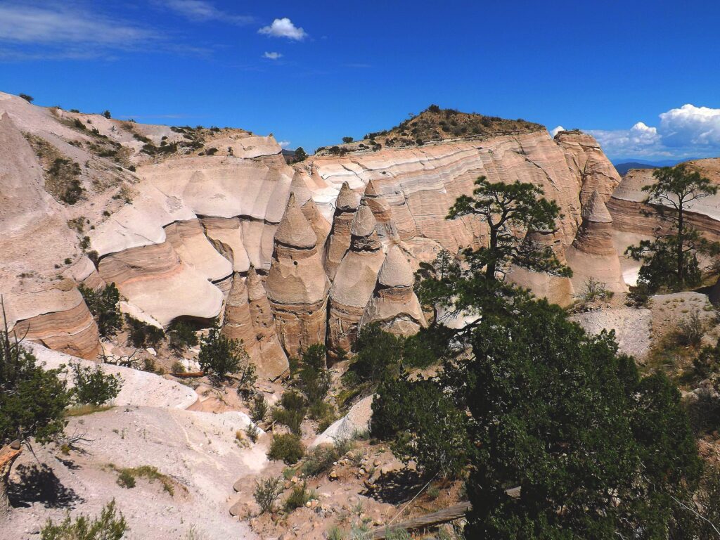 Landscape Tent Rocks Cochiti Pueblo Nm