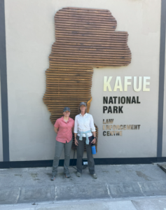Two of our scientists, Megan And Melissa, in Kafue National Park. Credit: Melissa Butynski