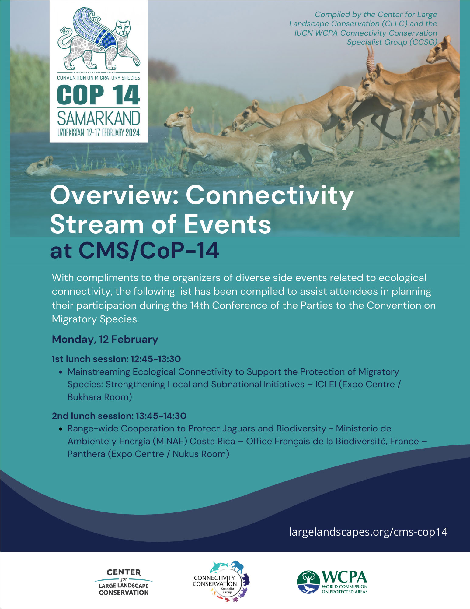 Convention on Migratory Species CoP-14 - Center for Large Landscape ...